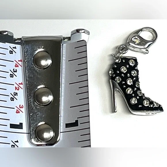 Swarovski Black Stiletto Charm - Picture 10 of 15